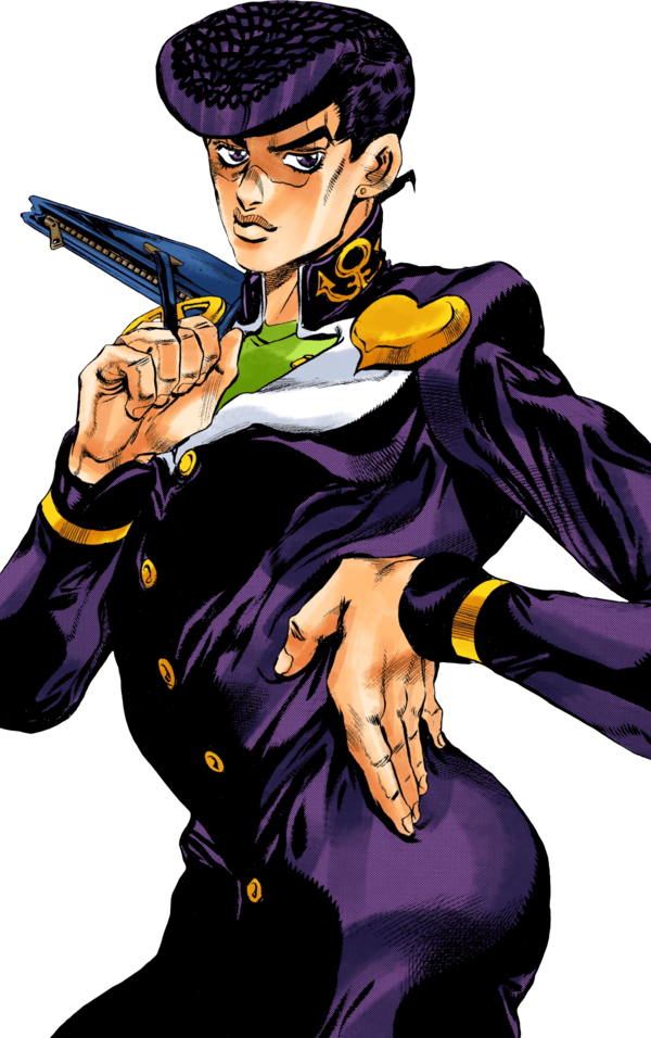 Cette image devait afficher Josuke